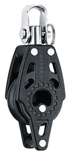 Harken Carbo Block pojedynczy / obrotowy / dolny wspornik H 341