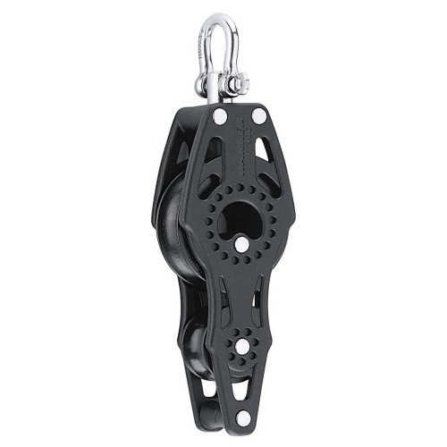 Blok Harken Carbo wiolinowy pojedynczy, do liny maks. 10 mm