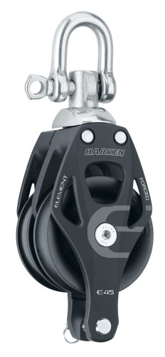 Blok Harken Element podwójny / obrotowy / podwieszany, do liny maks. 12 mm