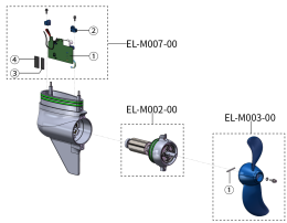 Części zamienne do wału ePropulsion eLite