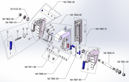Części zamienne do silnika ePropulsion Navy 3.0 Evo