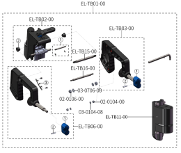 Części zamienne ePropulsion eLite Bracket