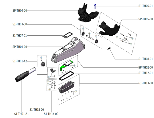 Części zamienne do ePropulsion Spirit 1.0 Plus