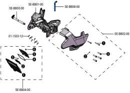 Części zamienne ePropulsion Spirit 1.0 Evo B-Base