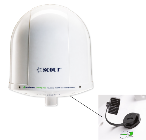 Antena Scout 4G onBoard Compact Basic - biała