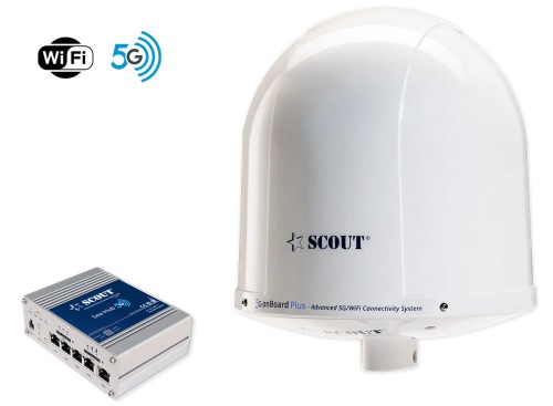 Antena Scout 5G onBoard Plus - biała