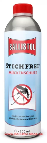 Środek przeciwko owadom Ballistol Stichfrei - opakowanie uzupełniające (0,5 l)