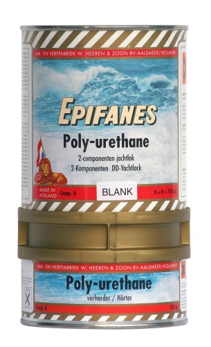 Lakier bezbarwny 2-składnikowy Epifanes Poly-urethane E4-900 (0,75 l)