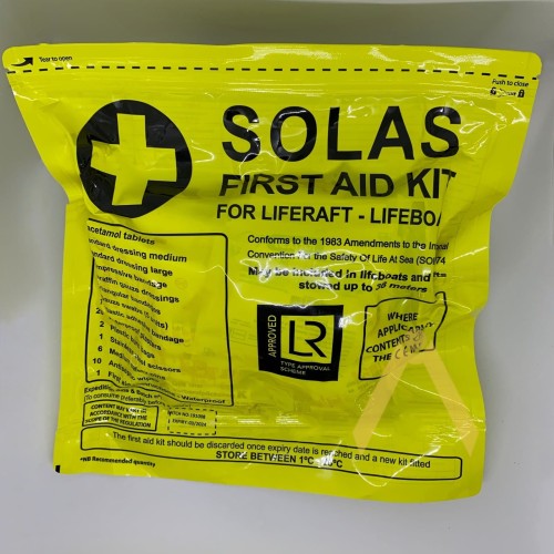 Apteczka SOLAS do łodzi i tratw ratunkowych