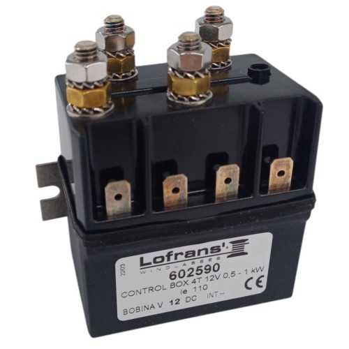 Skrzynka przekaźników Lofrans 4-pinowa / 12 V / 500-1000 W