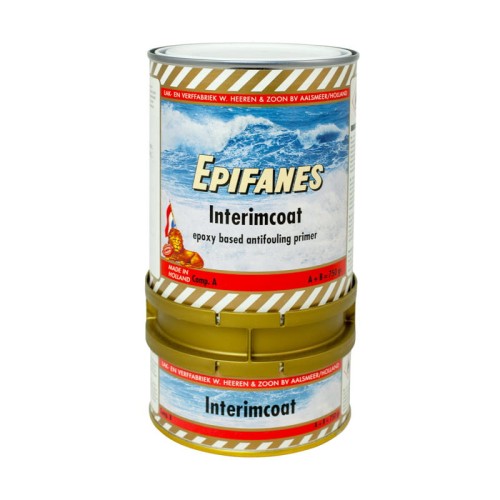 Farba podkładowa epoksydowa nad i pod linię wodną Epifanes Interimcoat (0,75 kg)