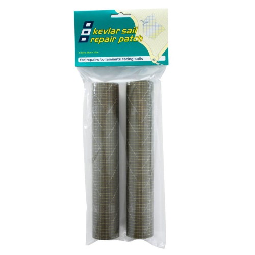 Łaty naprawcze kewlarowe do żagli PSP Marine Tapes Kevlar Patch - czarne (2 szt.)
