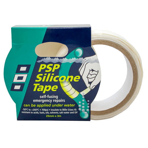 Taśma samouszczelniająca silikonowa PSP Marine Tapes Self Fusing Silicone Tape - biała (3 m)