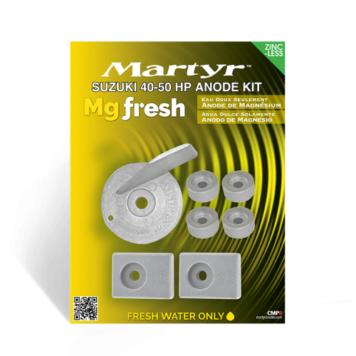 Zestaw anod magnezowych do Suzuki DF 40A-60A