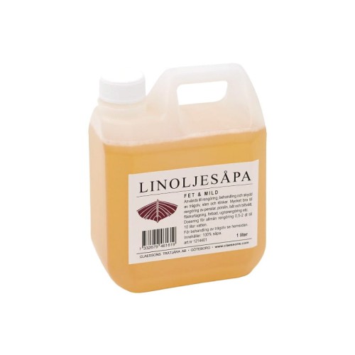 Mydło z oleju lnianego Claessons Tratjara Linoljesapa Fet & Mild (1 l)