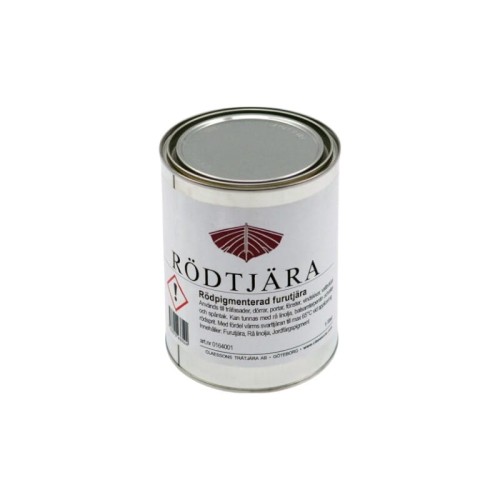 Smoła drzewna czerwona do impregnacji Claessons Trätjära Rödtjära - czerwona (1 l)