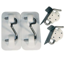 Zestawy żurawików zatrzaskowych Ceredi do powierzchni poziomych (2 sztuki)