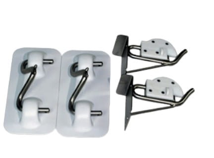 Zestawy żurawików zatrzaskowych Ceredi do powierzchni pionowych (2 sztuki)