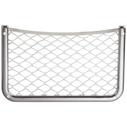 Kieszeń kokpitowa z siatką Foresti & Suardi - mosiądz chromowany