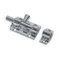Zasuwka Foresti & Suardi - mosiądz chromowany 90x30 mm