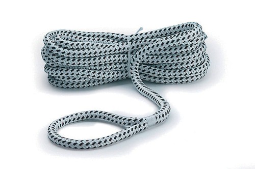 Lina cumownicza Robline® Rio z pętlą - czarno-biała