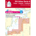 Atlas map morski NV Charts Serie 6 Polska Litwa Łotwa (edycja 2023)