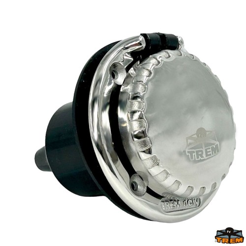 Gniazdo Trem - stal nierdzewna - 16 A