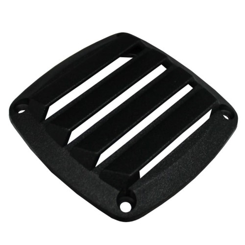 Kratka wentylacyjna - czarna - 85x85 mm