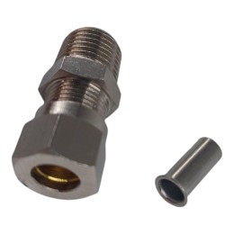 Złączka Schenker z mosiądzu 6x8 do 1/4"