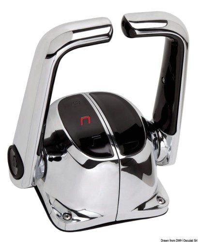 Skrzynka sterownicza z podwójną dźwignią do silników bliźniaczych Ultraflex B502CH