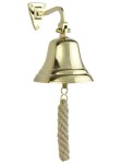 Ozdobny mosiężny dzwon okrętowy