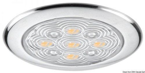 Kabinowa lampa sufitowa LED (5 białych diod)
