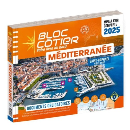 Przewodnik Bloc Côtier - wybrzeże Morza Śródziemnego (edycja francuska)