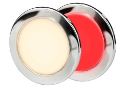 EuroLED 95 gen2 Lampa, światło białe ciepłe/czerwone, mocowanie śruba, okrągła