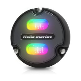 Lampa podwodna Apelo A1, plastikowa, szara, RGB