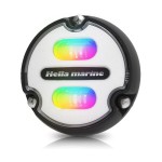 Lampa podwodna Apelo A1, plastikowa, biała, RGB