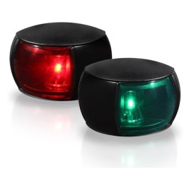 Lampy NaviLED Compact, para (LB+PB), kabel 12 cm, czarna obudowa, kolorowy klosz, BSH, USCG