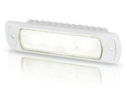 Lampa oświetlenia pokładu Sea Hawk-R do wpuszczenia, biała obudowa, światło rozproszone