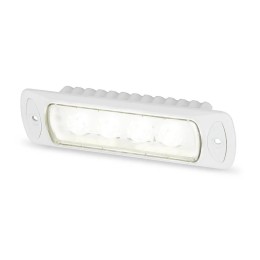 Lampa oświetlenia pokładu Sea Hawk-R do wpuszczenia, biała obudowa, światło skupione