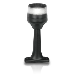 Lampa kotwiczna NaviLED 360, kompaktowa, czarna obudowa, 167mm