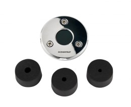 Przejście pokładowe płaskie, nierdzewne dla wtyczek do 21mm, średnica przewodu 4-9mm