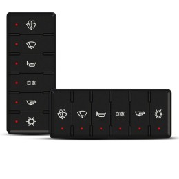 RMK-6 Zdalna klawiatura z etykietą pionową i poziomą