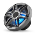 Głośniki Clarion CMSP-651RGB-SWG 6,5" Marine Coaxial Speakers z RGB LED, Sport Grilles, zaw. białe i szare grille