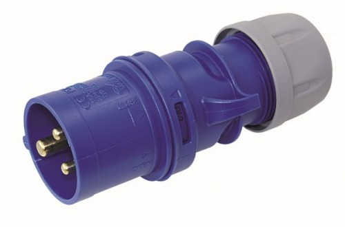 Wtyczka portowa CEE 16 A z blokadą skrętną