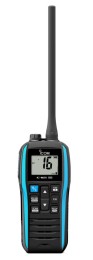 Radiotelefon morski IC-M25EURO EVO, dryfujący i pływający, niebieski