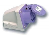 Gniazdo niskonapięciowe 2-biegunowe 24 V / 32 A