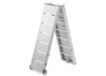 Składany trap aluminiowy Trem (2,6 m)