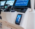 SC-CW-04G Active 15 W wodoodporna ładowarka bezprzewodowa z uchwytem na telefon "góra - dół" 12/24 V