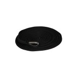 Podwójnie pleciona lina cumownicza Plastimo zakończona kauszą - czarna (16 mm x 11 m)