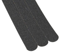 Taśma antypoślizgowa, bardzo chropowata, 19 x 610 mm, czarna